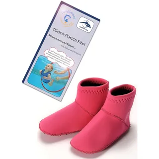 Konfidence/Lampiphant® Paddlers, P-12-24, Neoprensocken, Pink, 12-24 Monate