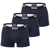 Boss Power Boxershorts 3 Einheiten Open Blue M