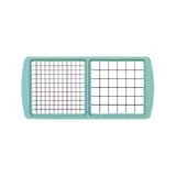 Nicer Dicer Fusion smart Gemüseschneider Messereinsatz | 5 x 5, 10 x 10 mm, Zubehör für Gemüsehobel, Küchehelfer in Würfelschneider