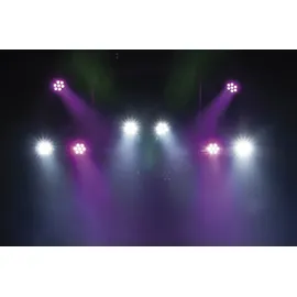 Showtec Compact Par 7 Q4 7x 4 W RGBW LED PAR - grau