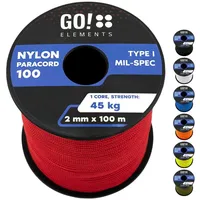 GO!elements Paracord 100 rot 100 m