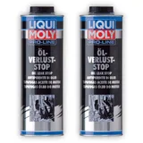 2x 1L LIQUI MOLY 5182 Additiv Pro-Line Öl-Verlust-Stop Motoröl Additiv Pflege