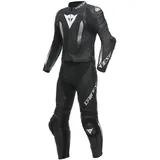 Dainese Laguna Seca 5 2-piece Kombi Black/Black/White 50 sportliche Lederkombi