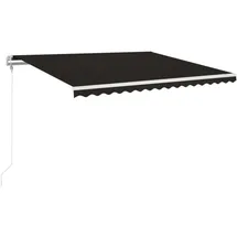 vidaXL Gelenkarmmarkise 400 x 350 cm anthrazit