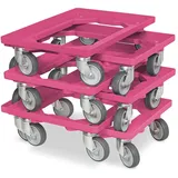 BRB-Lagertechnik Logistikroller 250 kg pink