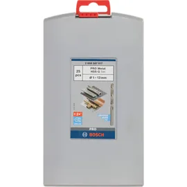 Bosch Metallbohrer-Set HSS-G 25-teilig
