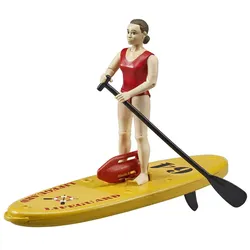 BRUDER - bworld Life Guard mit Stand up Paddle