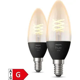 Philips Hue White E14 Kerze Doppelpack