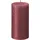 Bolsius Rustik Stumpenkerze 13 x 6,8 cm shimmer rot