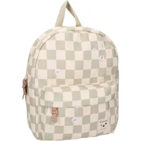 KidzRoom Kindergartentasche, Nostalgie-Rucksack – Karomuster