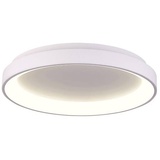 Deko-Light Merope 400 mm, 30,0 W, 3000/4000 K, Weiß Deckenaufbauleuchte IP20 Verkehrsweiß RAL 9016