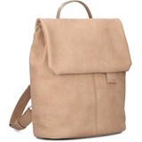 Zwei Damenrucksack, MADEMOISELLE MR8 nubuk-sand