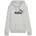 Essentials No 1 Logo Fleece Hoodie Damen 04 light gray heather XL