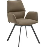 Venjakob Armlehnstuhl, Anthrazit, Fango, Metall, Textil, eckig, Stativgestell, 63x86x60 cm, Goldenes M, Made in Germany, Dgm, DGM-Emissionslabel, Lederauswahl, Stoffauswahl, Gestellauswahl, Esszimmer, Stühle, Esszimmerstühle, Armlehnenstühle