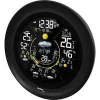 Technoline Wetterstation WD 3040, Wetterstation, schwarz