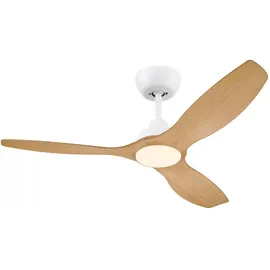 Philips Olas 132 cm Deckenventilator Weiß/Braun