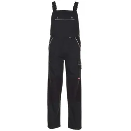 Planam Canvas 320 Latzhose Schwarz/Schwarz, 54