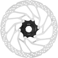 Shimano Bremsscheibe SM-RT30 Center-Lock, 203 mm mit Magnet Silber