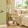 SoBuy Nachtschrank 39 x 39 x 65 cm Beige