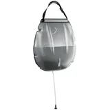 vidaXL Camping-Duschtasche Blau 20 L PVC