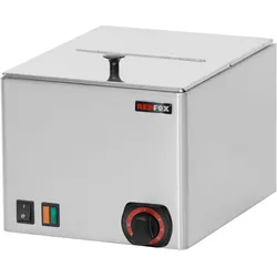 Wimar Gastro Wurstwärmer Würstchenwärmer Warmhalter Tischgerät 450x310x330mm 1xGN1/2