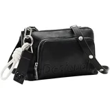 DESIGUAL Half Logo 24 Lisa Crossbody Bag Black