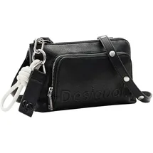 DESIGUAL Half Logo 24 Lisa Crossbody Bag Black