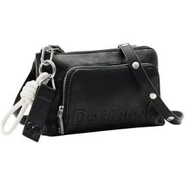 DESIGUAL Half Logo 24 Lisa Crossbody Bag Black