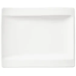 Villeroy & Boch Brotteller New Wave 15 x 18 cm Premium Porcelain Weiß