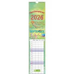 Familienplaner Cartoon  - Kalender 2026