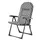 Kadax Gartensessel 59 x 65 x 108 cm grau