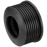 Otto Haas HAAS HT-Gummi-Nippel DN 32, 27 x 47 x 25 mm, EPDM, schwarz|