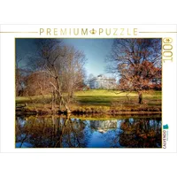 Calvendo Oker bei Schloß Richmond 1000 Teile Puzzle quer