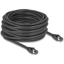DeLock 80238 RJ45 Patchkabel CAT 8.1 S/FTP 15 m schwarz