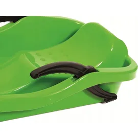 Prosperplast Kinder Schlitten BOB RACE - grün mit Seil und Lenkung - Grün