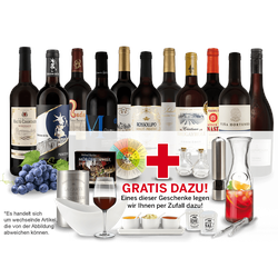 Das große Restposten-Sparpaket Rotwein