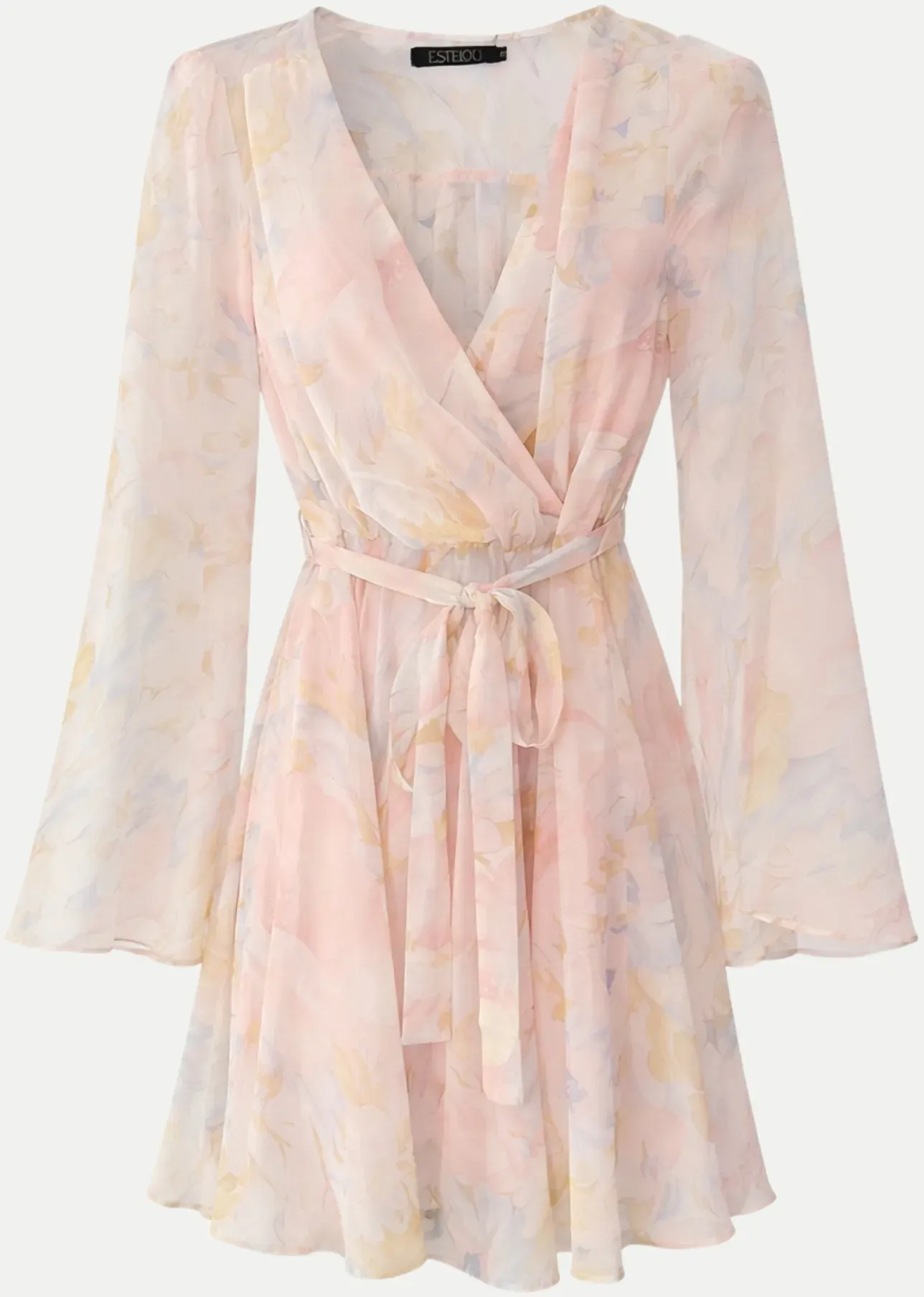 Kleid Flower Mehrfarbig S