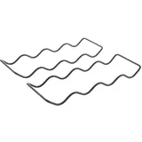 Metaltex Flaschenregal 32 x 2,8 x 11 cm Schwarz