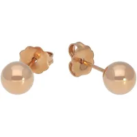 VIVANCE Ohrstecker Kugel roségold 585
