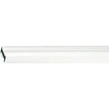 MYDECO Gardinenstange für Gleiter Weiß Ø 2 cm x 200 cm