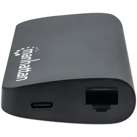 Manhattan USB-C Dock/Hub with Card Reader, Ports), (x5):
