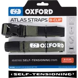 Oxford Spanngurte Atlas B-Clip Grün 26 mm x 1,2 m