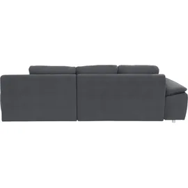 sit&more Ecksofa »Labene L-Form«, wahlweise mit Bettfunktion und Bettkasten, auch als XXL-Variante grau