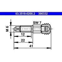 ATE Entlüfterschraube/-ventil 03.3518-0200.2