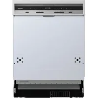 Homex DWSI601442A Geschirrspüler (teilintegrierbar, 598 mm, Silber)