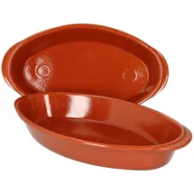 Mambocat Boris Auflaufform 2er Set 2 x Ovale Auflaufform