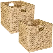 HMF Aufbewahrungskorb 32 x 34,5 x 32 cm 2-tlg. beige