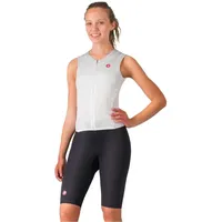 Castelli Free Sanremo 3 topspeed 3 women sm weis schwarz - Women's Tri Suit Sleeveless / Radeinteiler Gr M