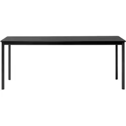 &Tradition Drip HW59 Esstisch, 190 x 80 cm, schwarz / fenix nano laminat schwarz