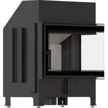 Kratki ZIBI ECO Kamineinsatz Stahl Schwarz